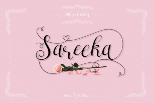 Sareeka Script ( Lovely Sale 30% ) Font Download