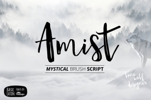 Amist Mystical Script Font Download