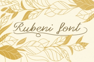 Rubeni Script Font Download