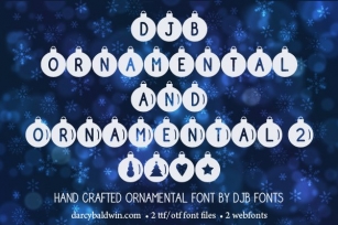 DJB Ornamental Font Download