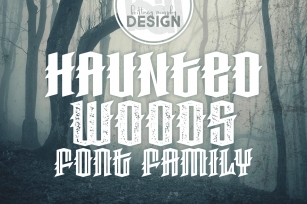 Haunted Woods Font Download