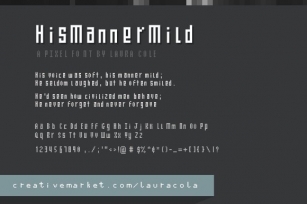 HisMannerMild Font Download