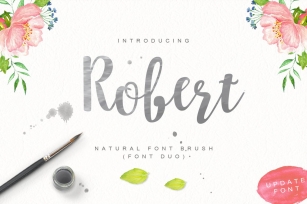 Robert update Font Download