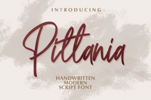 Pittania Font Download