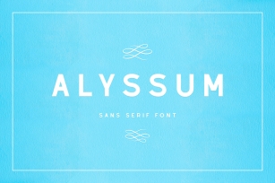 Alyssum Font Download
