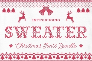 Sweater + BONUS Font Download