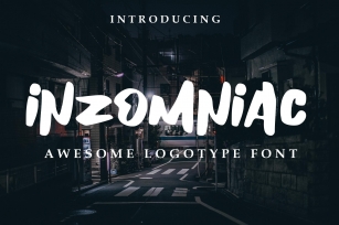 Inzomniac Logotype Font Download