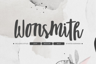 Wonsmith Font Download