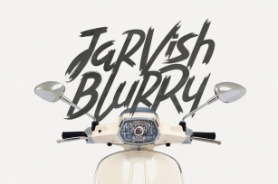 Jarvish Blurry Brush Font Download