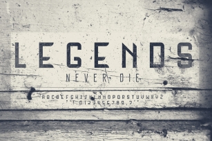 Legends Font Download