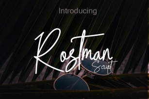 Rostman Font Download