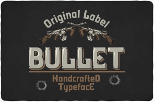 Bullet Typeface Font Download