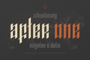 AfterOne Font Download