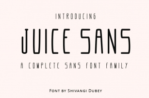 Juice Sans Font Download