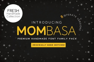 Mombasa Hand Drawn Family Font Download