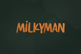 Milkyman Font Download