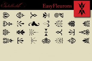 Easy Fleurons Pack Font Download