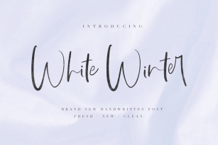 White Winter Font Download