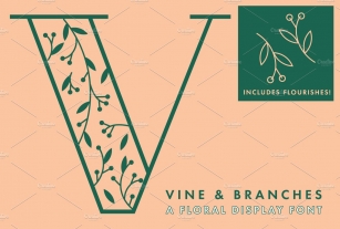 Vine and Branches Font Download