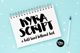 Kyra Script Brush Font Download