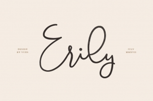 Erily Script Font Download