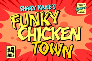 Funky Chicken Town Font Download