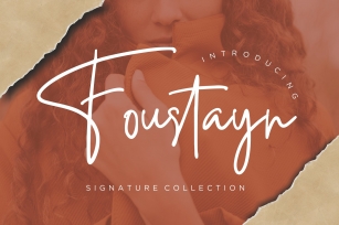 Foustayn Signature Collection Font Download