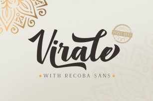 Virale Recoba Duos Font Download