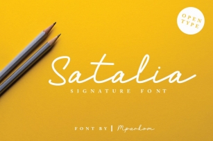 Satalia Signature Font Download