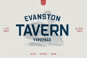 Evanston Tavern Font Download