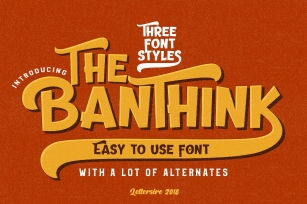 The Banthink Font Download
