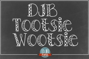 DJB Tootsie Wootsie Font Download