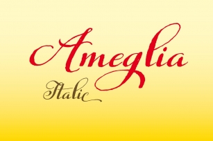 Ameglia Italic Font Download
