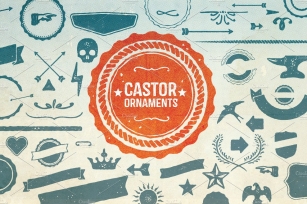 Castor Ornaments Font Download