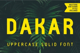Dakar Font Download