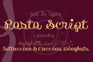 Pasta Script Font Download