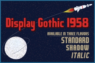 Display Gothic 1958 Font Download