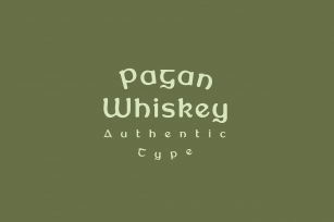 Pagan Whiskey Font Download