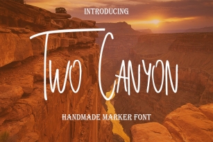 Two Canyon Font Download
