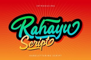 Rahayu Script Font Download
