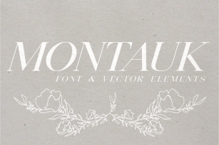 Montauk Font Download