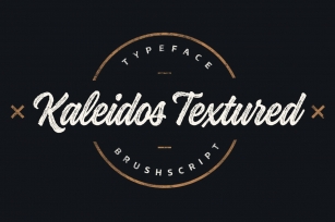 Kaleidos Textured Font Download