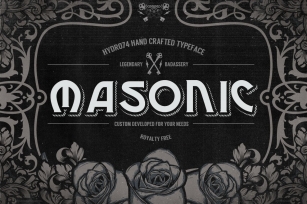 Masonic Lodge Font Download