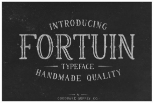 Fortuin Typeface Font Download