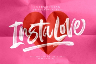 InstaLove SVG Font Download