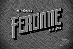 Jvne77-Feronne Serif Gothic ɸ (+Cyr) Font Download