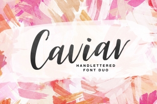 Caviar DUO Font Download