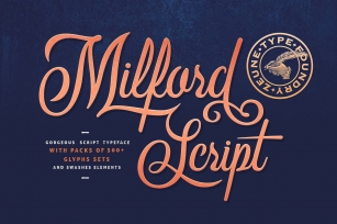 Milford Script Font Download