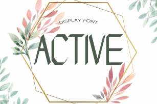 Active Summer Font Download