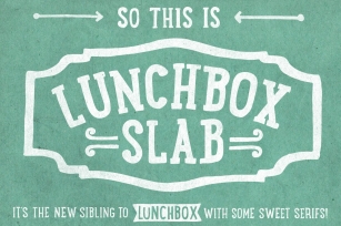 Lunchbox Slab Font Download